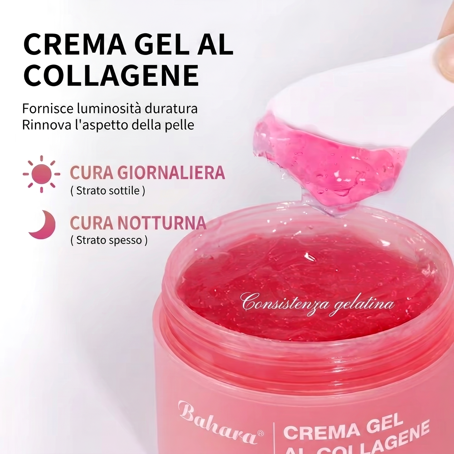 Crema Gel Idratante al Collagene | Anti-age