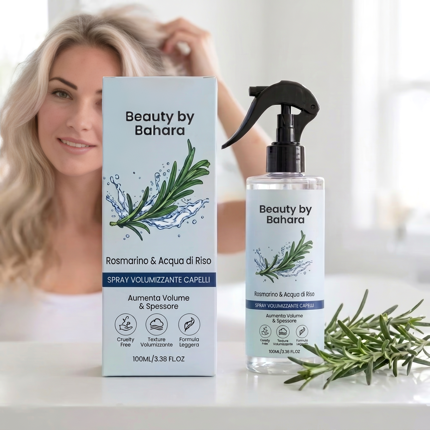 Spray al Rosmarino – Idratazione, Anti-Nodi & Riparazione