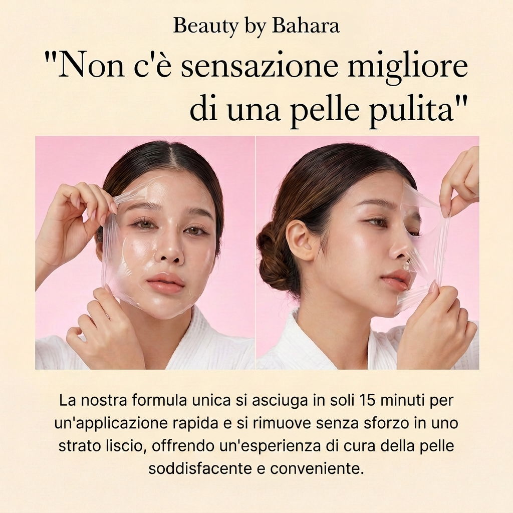 Maschera Notturna Avvolgente alla Curcuma e Acido Kojico