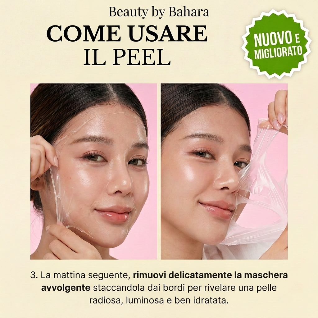 Maschera Notturna Avvolgente alla Curcuma e Acido Kojico