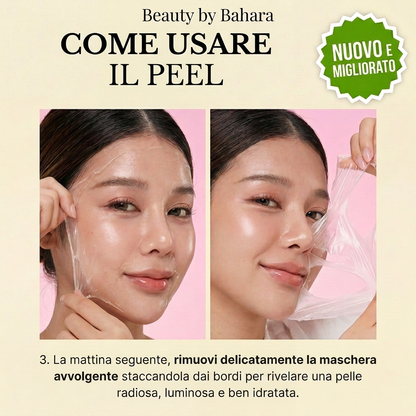 Maschera Notturna Avvolgente alla Curcuma e Acido Kojico